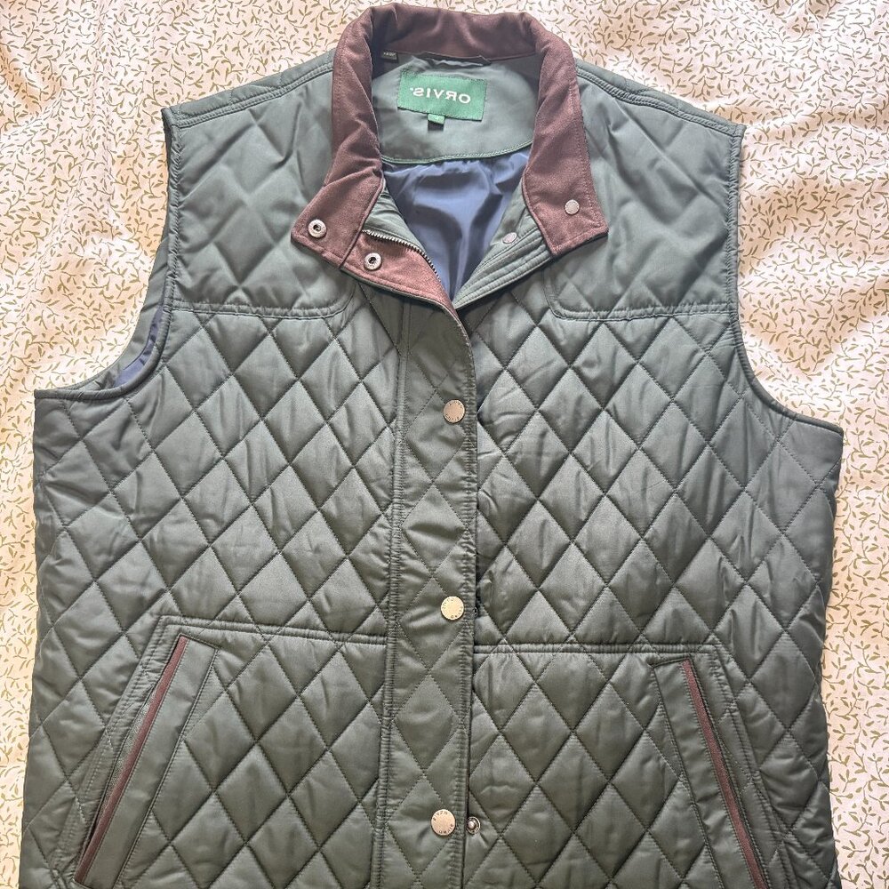 *Like-new* Orvis RT7 Vest (Forest Green) Mens L